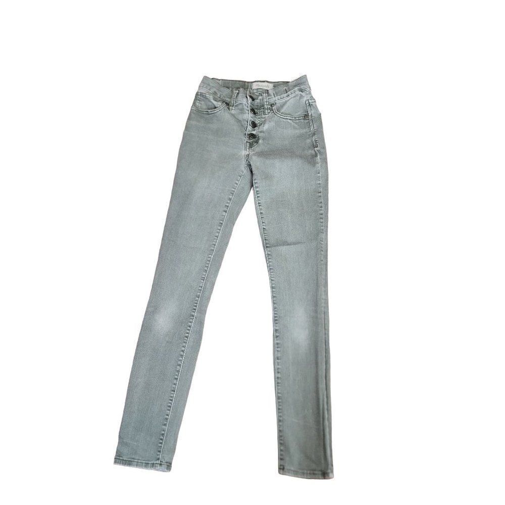 Madewell High Rise Skinny Moss Green Size 23 Jeans